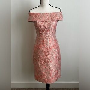 Calvin Klein off the shoulder dress